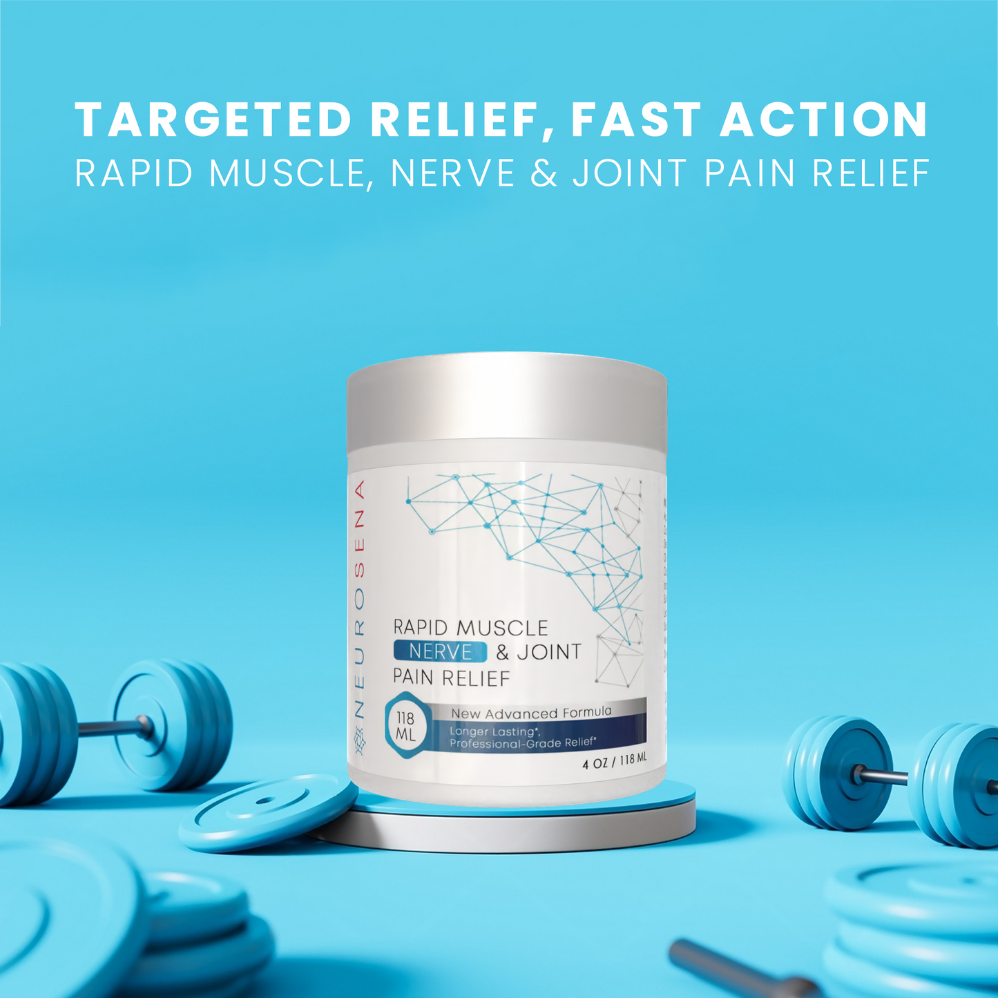 Rapid Relief Cream for Muscle, Joint & Nerve