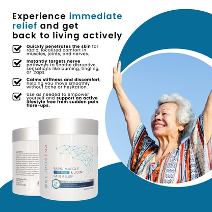 Rapid Relief Cream for Muscle, Joint & Nerve